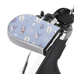 电动车手把套冬季电瓶自行车护手罩摩托三轮车冬款保暖棉手套爱玛