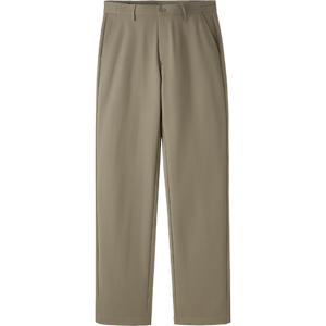 HLA/海澜之家轻商务大码休闲裤26春夏纯色简约直筒合体卡其裤子男