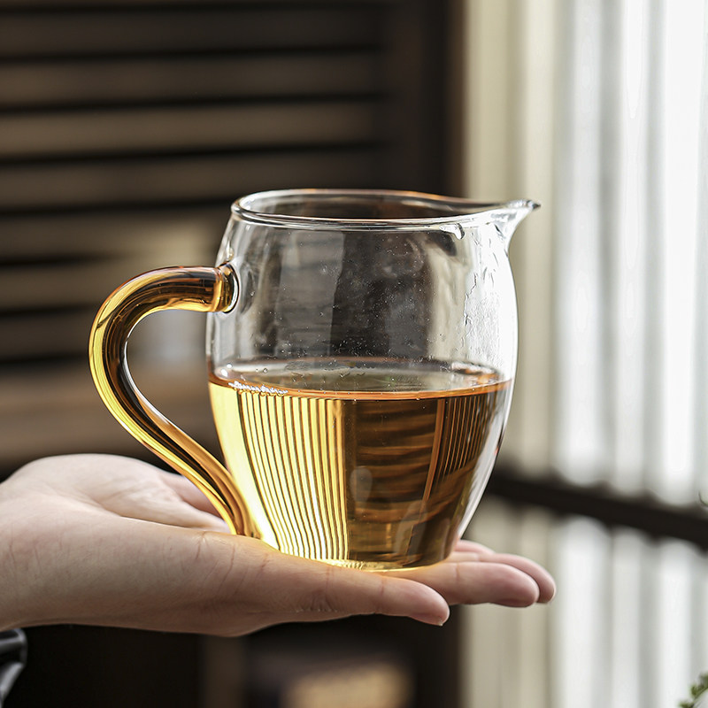 静柏公道杯家用大号玻璃茶海图片