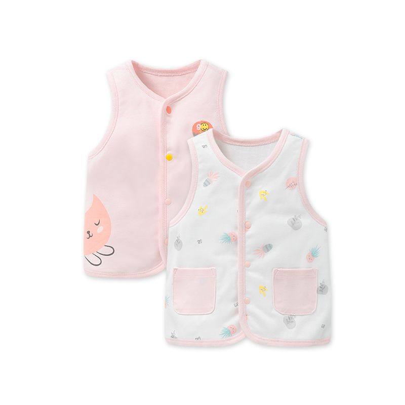 好孩子春秋款儿童马甲男女宝宝外穿男童女童马夹背心断码