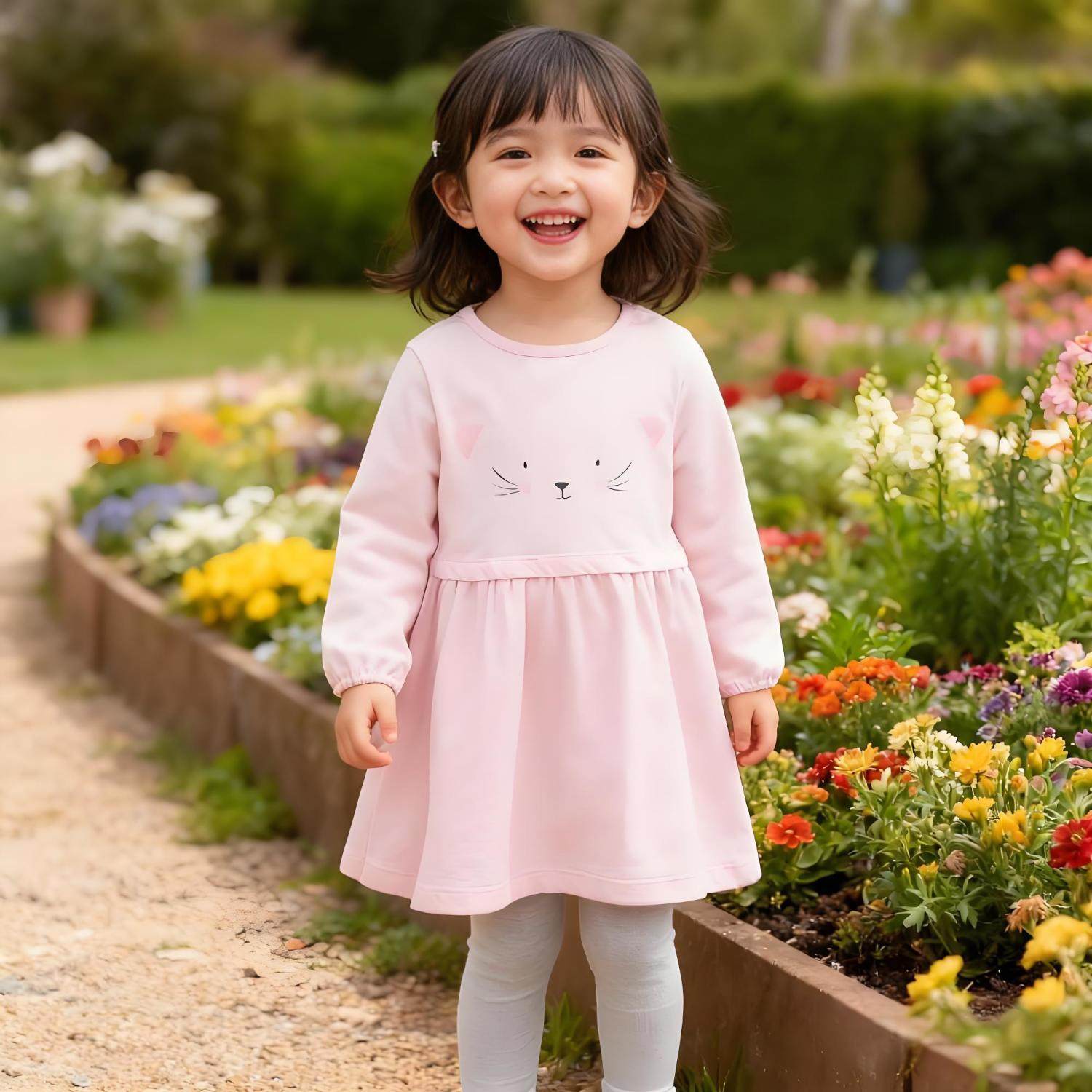 好孩子gb女童2025春秋韩版时尚A