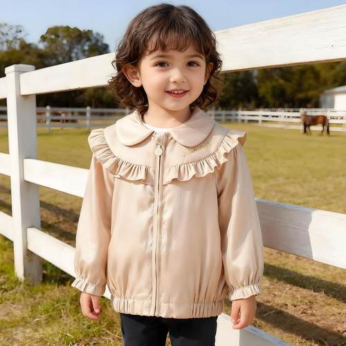 GB好孩子春秋女童a类亲肤上衣女