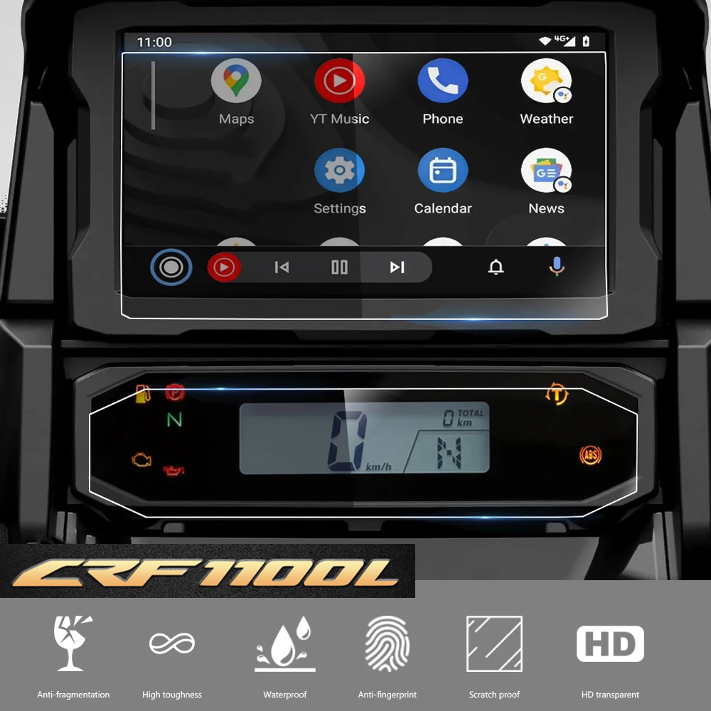 本田非双CRF1100L改装屏幕仪表膜