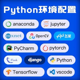 远程pytorch环境配置pip库安装 anaconda软件安装 pycharm Python