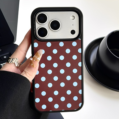 适用iPhone苹果韩国波点手机壳