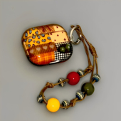 适用Airpods4耳机保护套秋冬美拉德拼接千鸟格苹果耳机套AirPods1 2代 pro保护壳带挂绳airpods3蓝牙耳机壳女