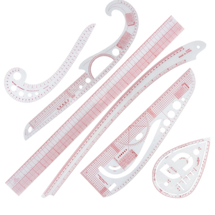 打版尺子制版尺放码尺打板尺服装裁剪工具尺裁缝软尺量衣尺长直尺