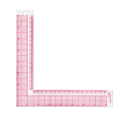 5808L形直角尺拐角服装打版尺