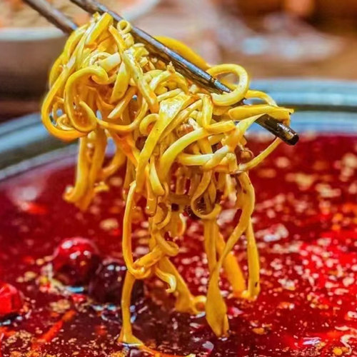 新鲜千丝黄喉火锅食材