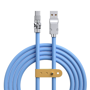 能适Typec数据线120W快充tpyec机客线适用华为vivo小米oppo锌合金usb充电器线安卓6A加长手机超级闪充tc车载