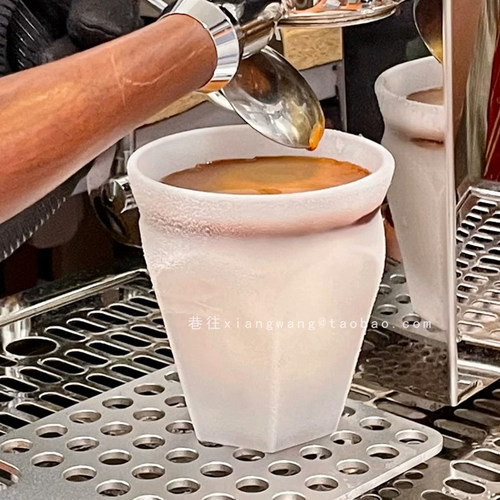 冰杯可冷冻玻璃杯咖啡杯