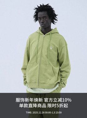 ATTEMPT SS24 拉链开衫卫衣