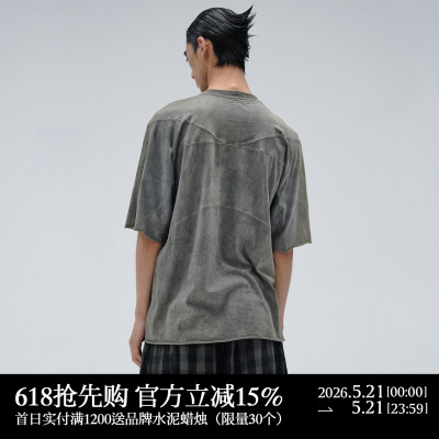 ATTEMPT SS26 襻膊短袖T恤