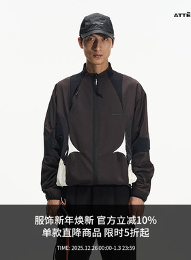 ATTEMPT SS23 荆棘拼色立领夹克