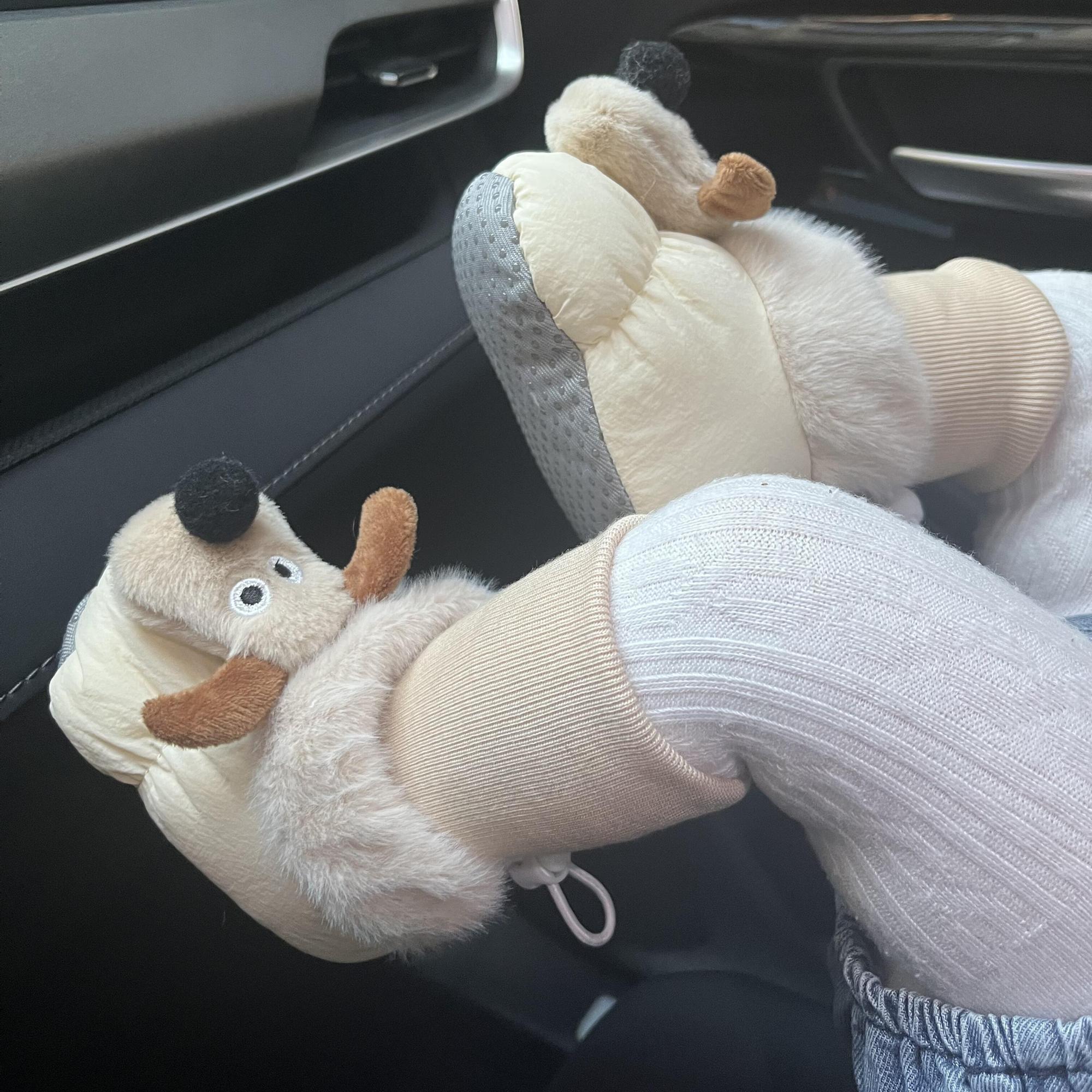 冬季婴儿鞋0到1岁男女宝宝软底学步3-6-9个月加绒防滑新生儿脚套