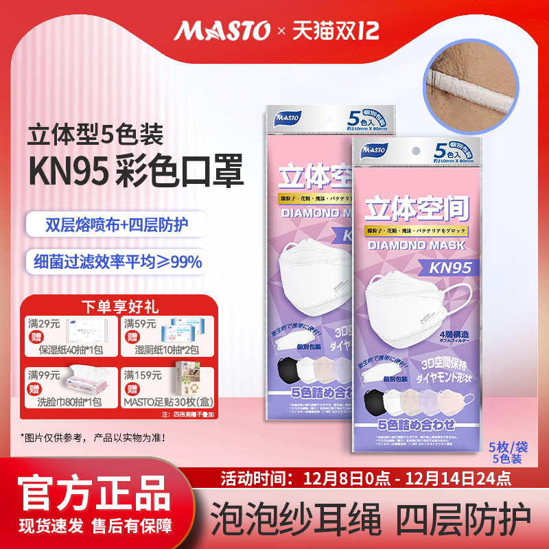 MASTO无纺布防晒品质口罩