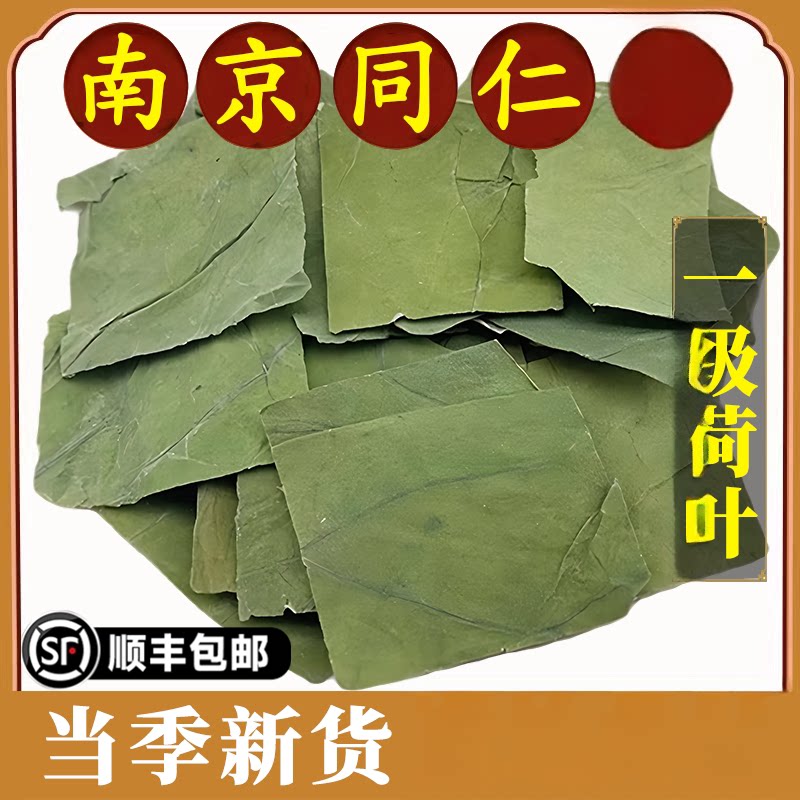 同仁荷叶500g材料 荷叶片 大肚子茶原料 食用农产品荷叶