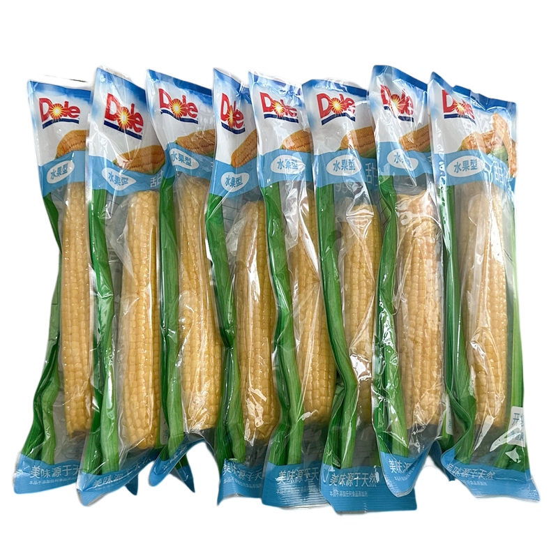 适用都乐水果型甜玉米8根脆甜开袋即食新鲜整根非转基因包邮
