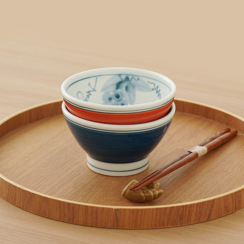 波佐见烧陶瓷日式米饭碗夫妻对碗