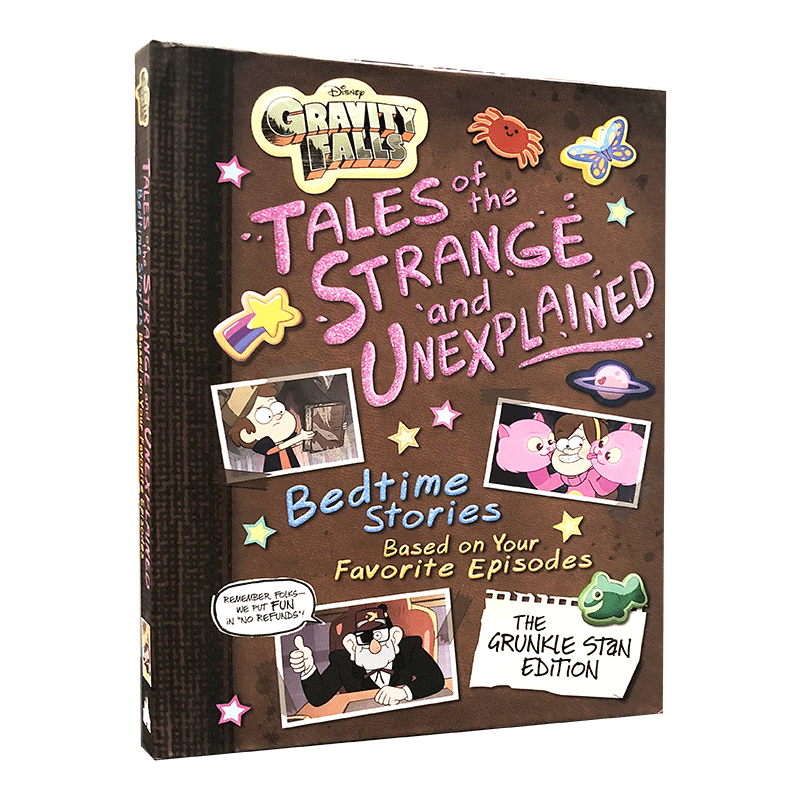预售 怪诞小镇怪诞神奇故事 睡前故事集 英文原版 Gravity Falls Gravity Falls: Tales of the Strange and Unexplained