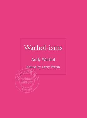 沃霍尔派 英文原版 艺术画册 Warhol-isms