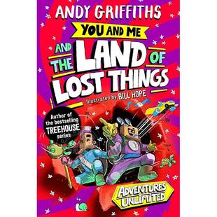 英文原版 Lost 以及遗落之物 You Griffiths 青少年读物 Things and the Andy Land 国度 你和我 11岁