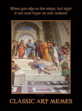 经典艺术表情包 Rob Ward 英文原版 Classic Art Memes