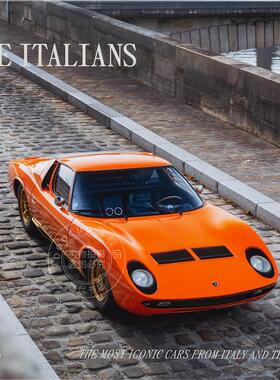 预售 意大利及其时代最具标志性的汽车 汽车设计汽车画册 gestalten 英文原版 The Italians-Beautiful Machines: The Most Iconic