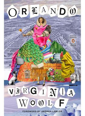 现货 奥兰多 企鹅经典豪华毛边本系列 弗吉尼亚伍尔夫 女性主义经典 Virginia Woolf 英文原版 Orlando