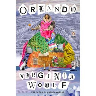 预售 奥兰多 企鹅经典豪华毛边本系列 弗吉尼亚伍尔夫 女性主义经典 Virginia Woolf 英文原版 Orlando