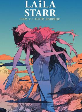 莱拉·斯塔尔的多次死亡豪华版  印度漫画家V. Ram 英文原版 The Many Deaths of Laila Starr