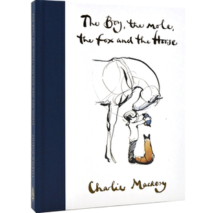 现货 The Boy, The Mole, The Fox and The Horse 英文原版 男孩 鼹鼠 狐狸和马 插画图书 爱与生命的治愈绘本