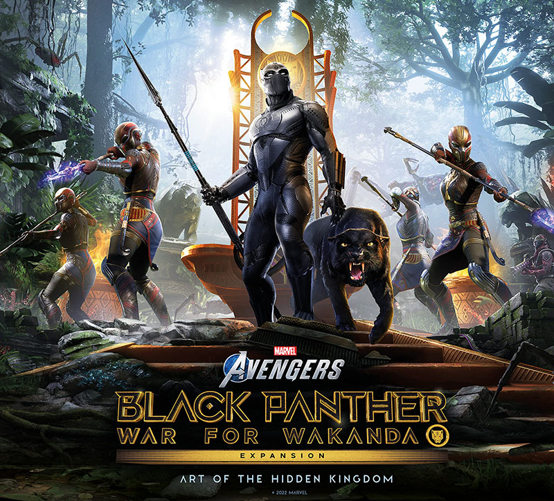 现货 漫威复仇者 黑豹:瓦坎达之战 DLC游戏设定集英文原版Marvel's Avengers:Black Panther:War for Wakanda-The Art of the Expa