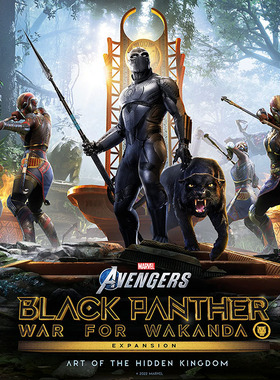 现货 漫威复仇者 黑豹:瓦坎达之战 DLC游戏设定集英文原版Marvel's Avengers:Black Panther:War for Wakanda-The Art of the Expa