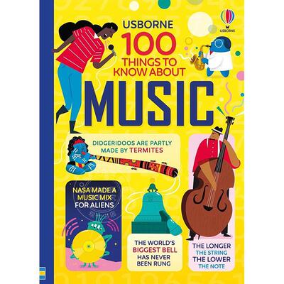 音乐知识100问 科普读物 Usborne出版社 英文原版 100 Things to Know About Music 8-13岁
