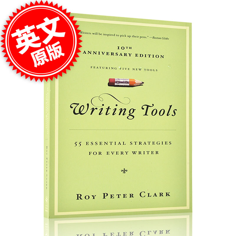 现货 写作工具:英语写作的50个基本策略 罗伊·彼得·克拉克 英文版Writing Tools:50 Essential Strategies for Every Writer