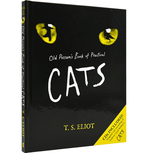 擅长装扮的老猫经 插图版 艾略特 英文原版 Old Possum's Book of Practical Cats 精装 俏皮诗集 百老汇音乐剧猫的原著