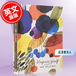 文学作品集 伍尔夫经典 系列 Virginia Mrs Woolf 达洛维夫人 现货 女性主义 Dalloway 弗吉尼亚伍尔夫经典 英文原版