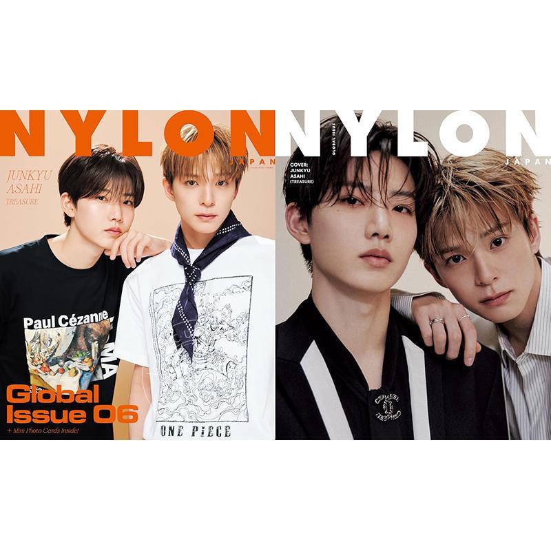 进口日文 TREASURE JUNKYU ASAHI 附迷你小卡 金俊奎 滨田朝光 NYLON JAPAN 2025年7月号增刊