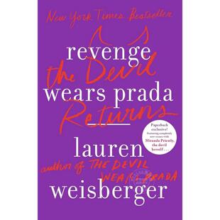 穿普拉达的女王 时尚女魔头 电影原作小说 Lauren Weisberger 安妮海瑟薇 英文原版 Revenge Wears Prada