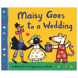 现货 【Maisy小鼠波波】Maisy Goes to a Wedding 去婚礼 英文儿童绘本书