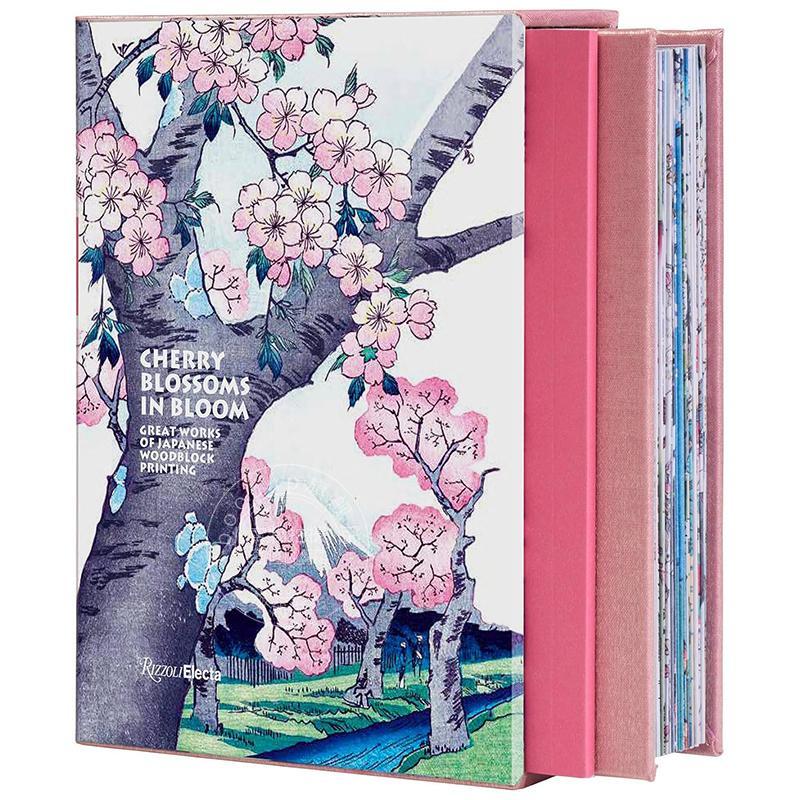 樱花盛开:日本木版画杰作 艺术画集 Rizzoli出版社 英文原版 Cherry Blossoms in Bloom: Great Works of Japanese Woodblock Pri