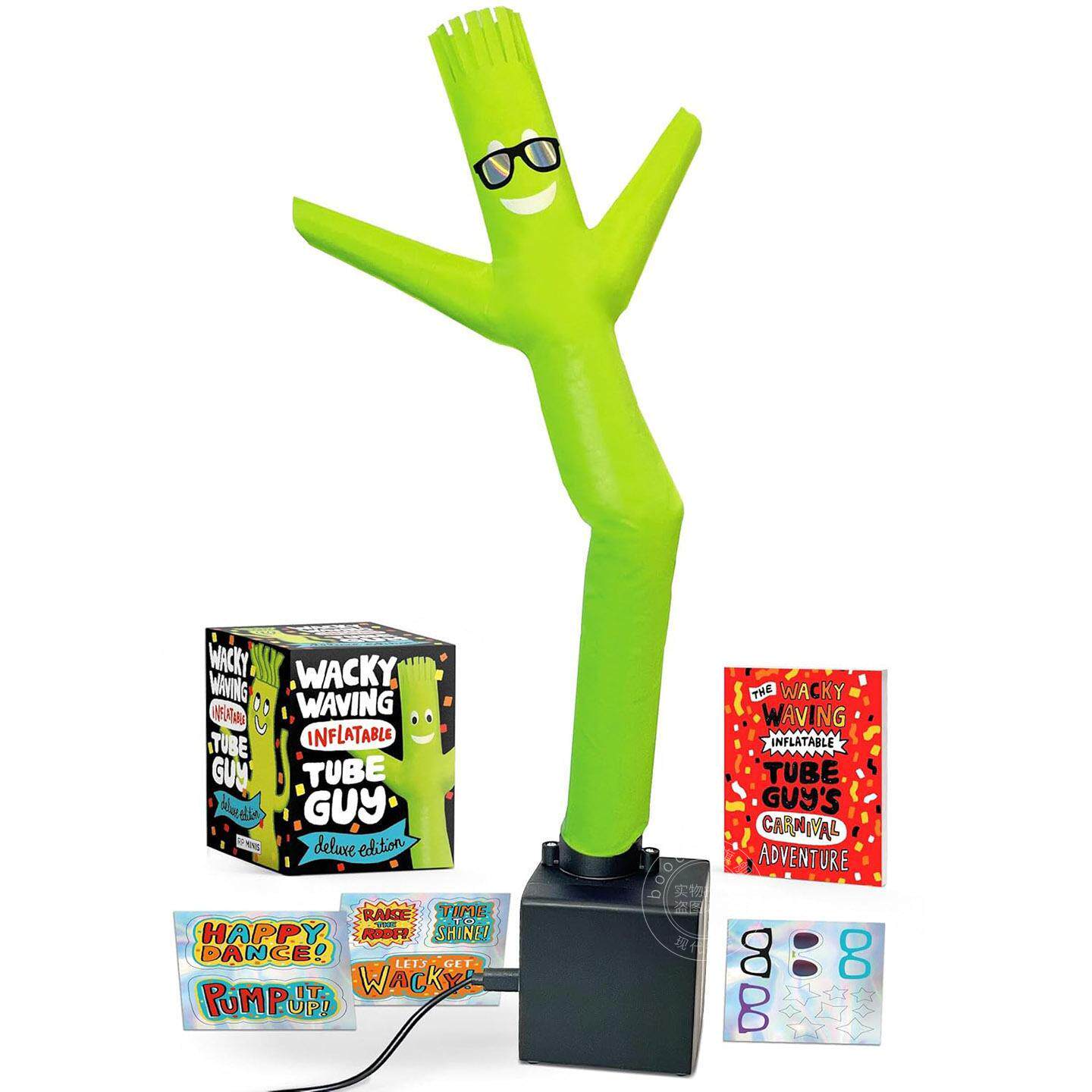 古怪的挥舞手臂的充气式摇摆管人豪华版 文创周边 英文原版 Wacky Waving Inflatable Tube Guy Deluxe Edition