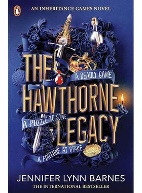 现货 霍桑遗产 The Inheritance Games系列第二部 Jennifer Lynn Barnes 英文原版 The Hawthorne Legacy