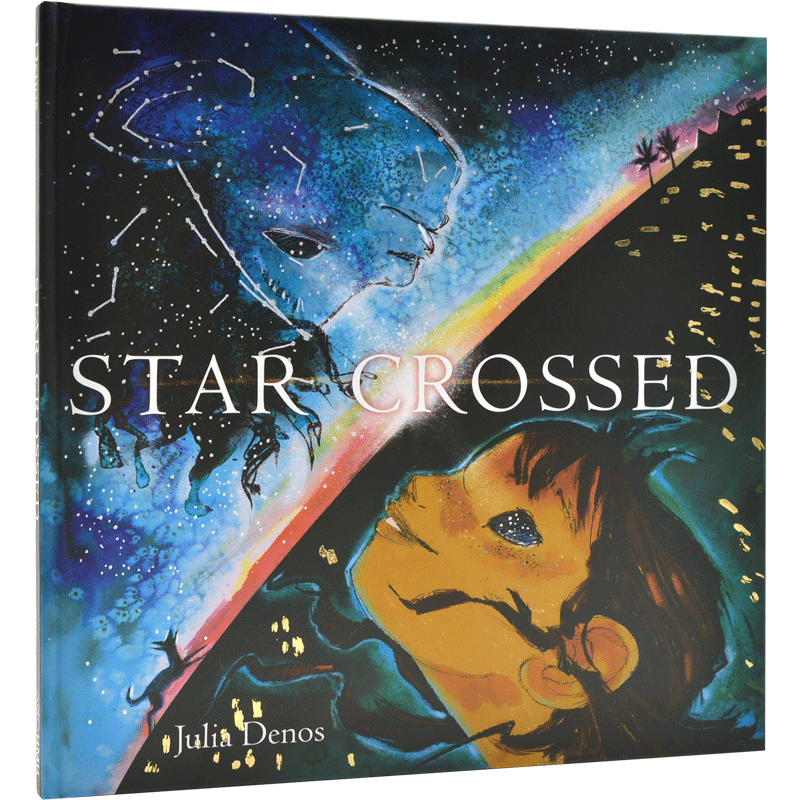 现货 穿越星际 儿童精装绘本故事书英文原版Star Crossed儿童情绪管理 亲子阅读 6-9岁科幻思维启蒙