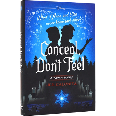 现货 冰雪奇缘 被隐藏的双子 安娜 艾莎 迪斯尼扭曲故事集 英文原版 Conceal, Don't Feel: A Twisted Tale 冰雪奇缘初期设定小说