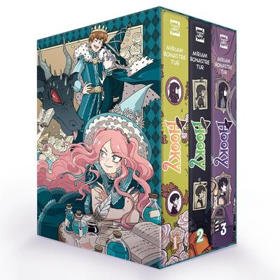 翘学小法师3本套装 全彩美式章节漫画 魔法奇幻冒险故事 双胞胎兄妹的奇幻冒险 课外读物 英文原版 Hooky 8-12岁