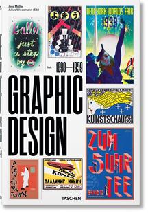 现货 面设计史 英文原版 History of Graphic Design: Vol. 1, 1890-1959 卷一 海报 广告 企业标识 包装设计