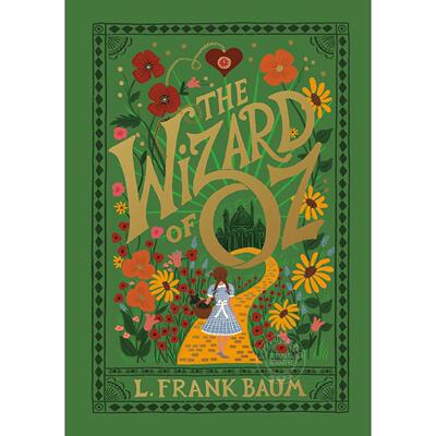 现货 绿野仙踪 Lyman Frank Baum 企鹅繁花版精装 经典文学小说书 英文原版 The Wizard of Oz (Puffin in Bloom) 9-12岁
