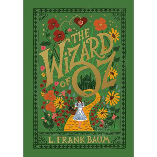 现货 绿野仙踪 Lyman Frank Baum 企鹅繁花版精装 经典文学小说书 英文原版 The Wizard of Oz (Puffin in Bloom) 9-12岁